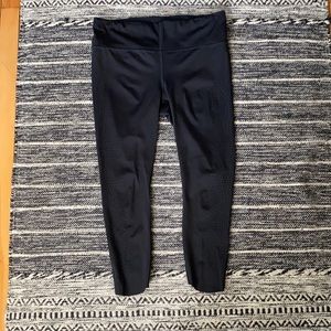 Athleta 7/8th Laser Cut Tights